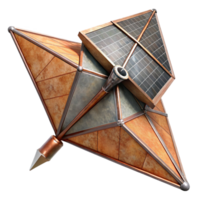 impressive modern Deploying Solar Sail Cutout with Expanding Structure detailed png