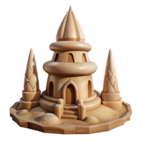 elegant abstract Desert Spire Cutout with Transparent Background png