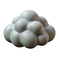 serene abstract Detailed Nimbus Cloud Cutout with High Resolution professional png