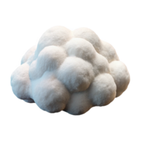 vibrant modern Detailed Nimbus Cloud Cutout with High Resolution high resolution png