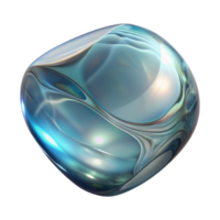 impressive modern Distorted Glass Reflection Cutout Isolated Element premium png