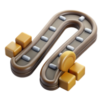 stunning creative Divergent Tracks Separate Ways Transparent Background high resolution png