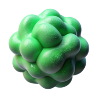 beautiful minimalist Dreamy Green Particle Flow Cutout Element exclusive png