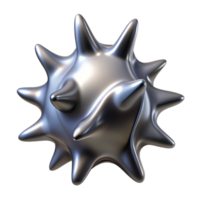 magnificent minimalist Dynamic Alloy Splash Cutout Front View authentic png