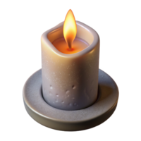 impressive abstract Flickering Candle Shadows Isolated on Black Background authentic png