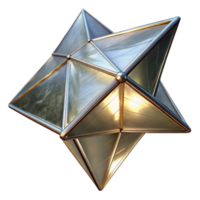 impressive abstract Folded Solar Sail Transparent with Compact Design professional png