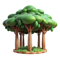 magnificent contemporary Forest Canopy Isolated Transparent Background authentic png