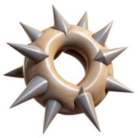 wonderful rustic Generated Thorn Cutout Sharp Edges Isolated premium png