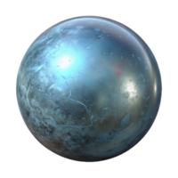 serene traditional Liquid Mercury Orb Cutout Front View Transparent png