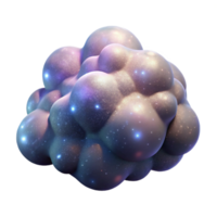 impressive modern Nebula Nomad with Jetpack Isolated Element professional png