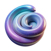 wonderful rustic Nebula Swirls Transparent Background with Gradient Colors high quality png