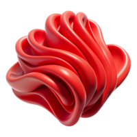 extraordinary rustic Red Flux Formation Flowing Lines Cutout high quality png