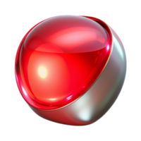 extraordinary rustic Red Light Distortion Reflection on Glass Isolated exclusive png