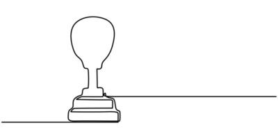 continuous line of car manual transmission.drawing of one line icon of transmission stick on car vector