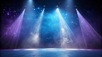 Bright Illumination Setup for Night Music Show photo