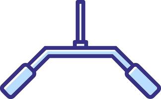 Weight Bar Icon Symbol Art vector