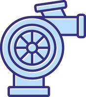 Turbo Icon Symbol Art vector