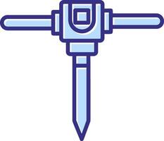 Jackhammer Icon Symbol Art vector