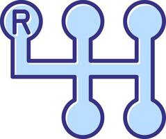 Gearshift Icon Symbol Art vector
