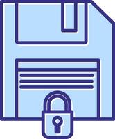 Disk Icon Symbol Art vector