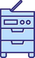 Copy Machine Icon Symbol Art vector