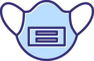 Dust Mask Icon Symbol Art vector