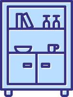 Display Case Icon Symbol Art vector