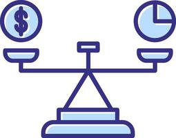 Balance Icon Symbol Art Sign vector