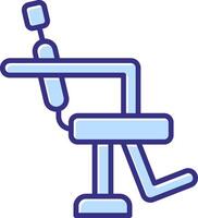 Barber Chair Icon Symbol Art Sign vector