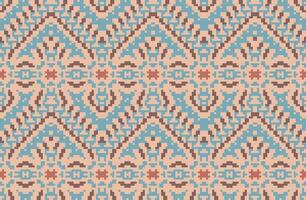 Geometry Shapes Abstract Geometric Patternfolk Embroidery, Aztec Geometric Ornament Print. Design for Carpet, Wallpaper, Clothing, Wrapping, Fabric vector