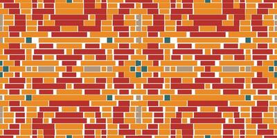 Ornament Ethnic Design Pattern Drawingfolk Embroidery, Aztec Geometric Ornament Print. Design for Carpet, Wallpaper, Clothing, Wrapping, Fabric vector
