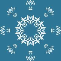 Damask Fabric Textile Background Traditional Log Cabin Quilt Pattern Folk Embroidery, Aztec Ornament Print. Design for Carpet, Wallpaper, Clothing, Wrapping, Fabric vector