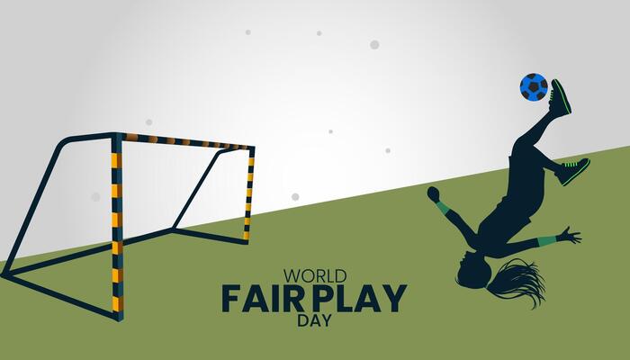 Play Right, Play Fair, World Fair Play Day Illustration