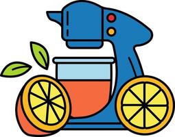 icon of a juice extractor machine vector