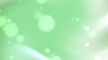 Pale green background with soft glowing circles ideal for abstract designs technology concepts or fresh modern aesthetic project video