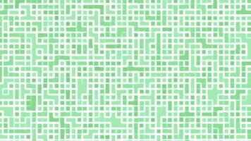 Green squares create a pastelcolored intersecting grid pattern suitable for backgrounds abstract designs digital art and geometric concepts video