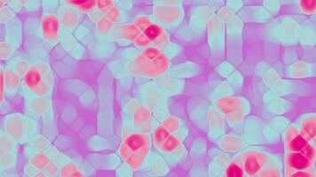 Abstract mosaic art with vibrant pink and blue tones creating a glowing glass effect Perfect for holiday designs event graphics and modern digital artworks video
