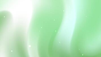Subtle green and white gradient with soft glow and sparkles Ideal for eco-themed events spring designs or modern elegant backgrounds for celebratory projects video