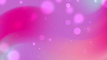 Pink and purple bokeh lights create dreamy background suitable for romantic designs greeting cards event invitations and femininethemed projects video