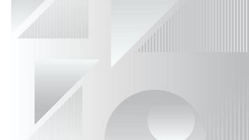 Abstract geometry white gray background communication concept, technology, digital business, innovation, science with copy-space. vector