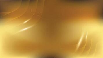 Black and Gold background abstract curve line luxury design wallpaper.Realistic layer elegant futuristic glossy light.Cover layout template. vector