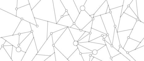 Monochrome technology triangle texture. Modern white abstract mosaic background. vector