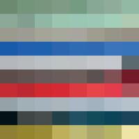 Abstract Pixelated Color Palette with Stripes vector