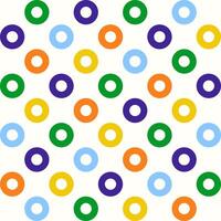 Modern circular dot pattern in an abstract layout. Great for print, web backgrounds, textile surfaces, and high-end creative design applications. vector