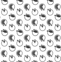 Minimalist stopwatch pattern simple design monochrome style vector