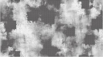 A black and white abstract pattern with squares vector