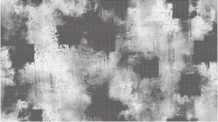 A black and white abstract pattern with squares