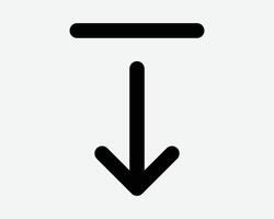 Download Black Line Icon Down Load Outline Sign Symbol Server Cloud Storage Loading Sync File Document Save Saving Downloader Graphic App vector