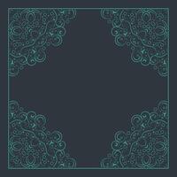 decorative frame design background vector