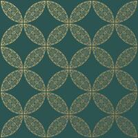 Luxury gold art line pattern design texture vector